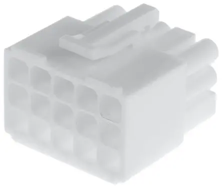 Produktfoto 1 von JST EL Buchse Steckverbindergehäuse 4.5 mm, 15-polig / 3-reihig Gerade, Kabel für Trennbarer freiverdrahteter