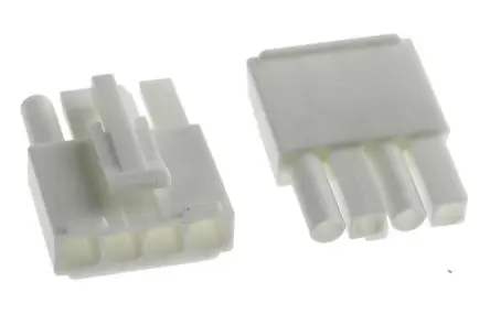 Produktfoto 1 von JST EL Stecker Steckverbindergehäuse 4.5 mm, 4-polig / 1-reihig Gerade, Kabel für Trennbarer freiverdrahteter