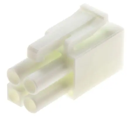 Produktfoto 1 von JST EL Stecker Steckverbindergehäuse 4.5 mm, 4-polig / 2-reihig Gerade, Kabel für Trennbarer freiverdrahteter