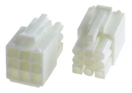 Produktfoto 1 von JST EL Stecker Steckverbindergehäuse 4.5 mm, 6-polig / 3-reihig Gerade, Kabel für Trennbarer freiverdrahteter