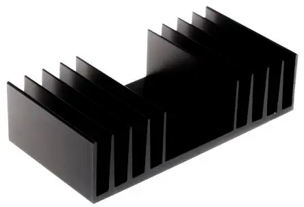 Produktfoto 1 von AAVID THERMALLOY 0S117 Kühlkörper für Universelle rechteckige Alu 2.3K/W, 150 mm x 97mm x 25 mm