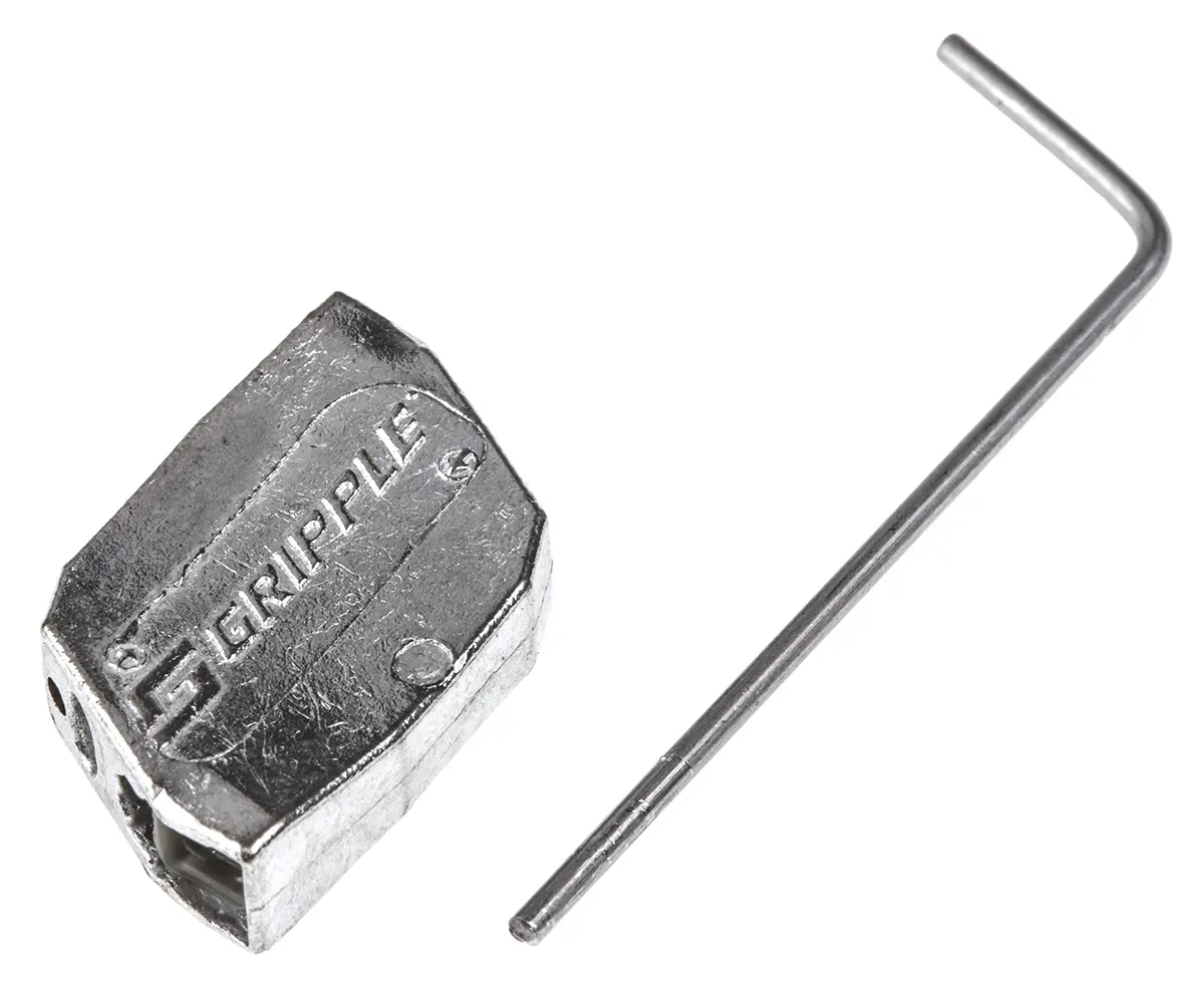 Gripple Drahtseilklemmen Kauschen Satz, Stahl, 2 m