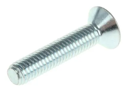Produktfoto 1 von RS PRO Innensechskant Senkkopf Innensechskantschraube, Stahl glatt, M6, M6 30 mm