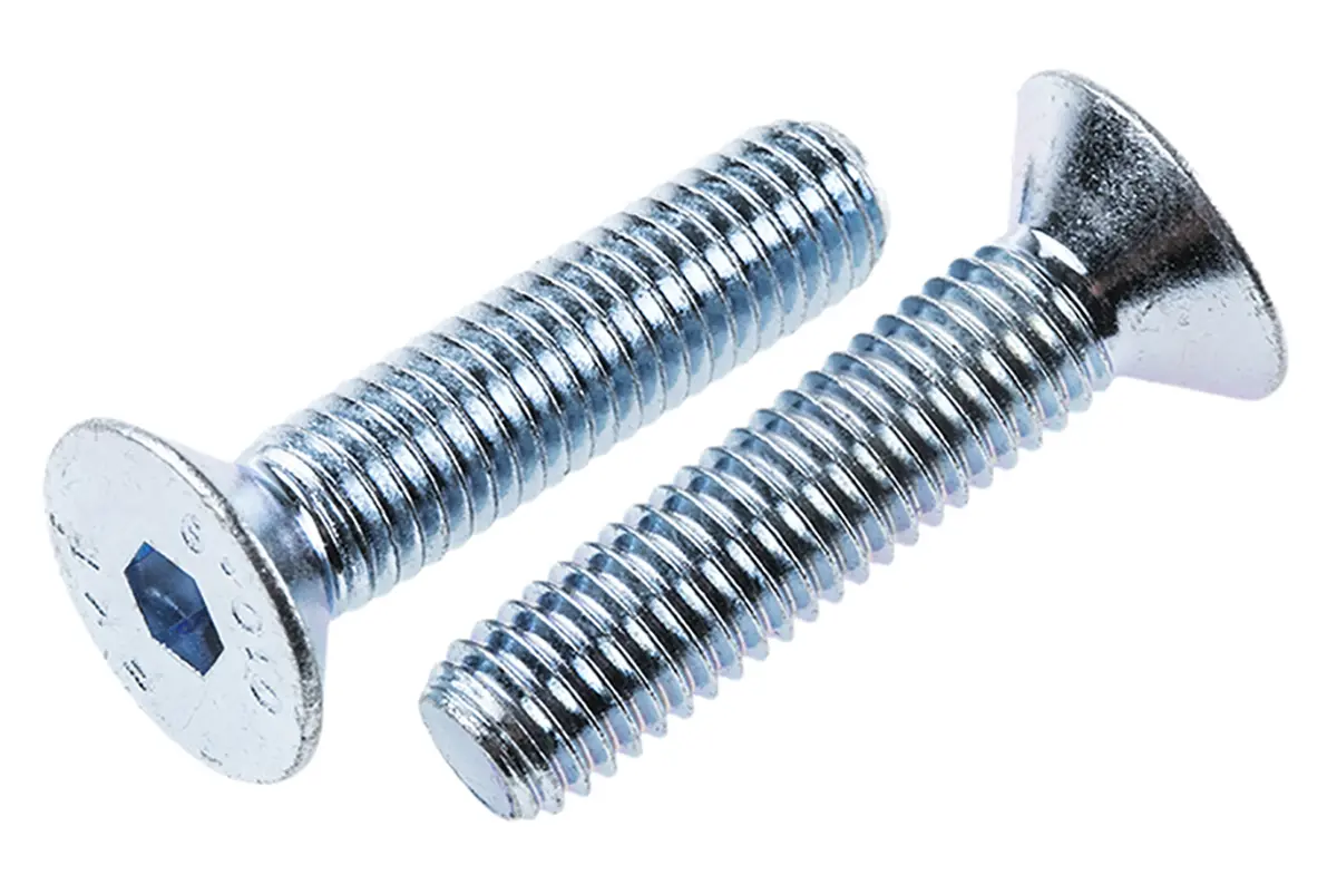 Produktfoto 1 von RS PRO Senkkopf Innensechskantschraube, Stahl verzinkt, M8 x 1.25mm, 35mm