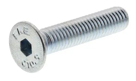 Produktfoto 1 von RS PRO Innensechskant Senkkopf Innensechskantschraube, Stahl glatt, M5, M5 25 mm