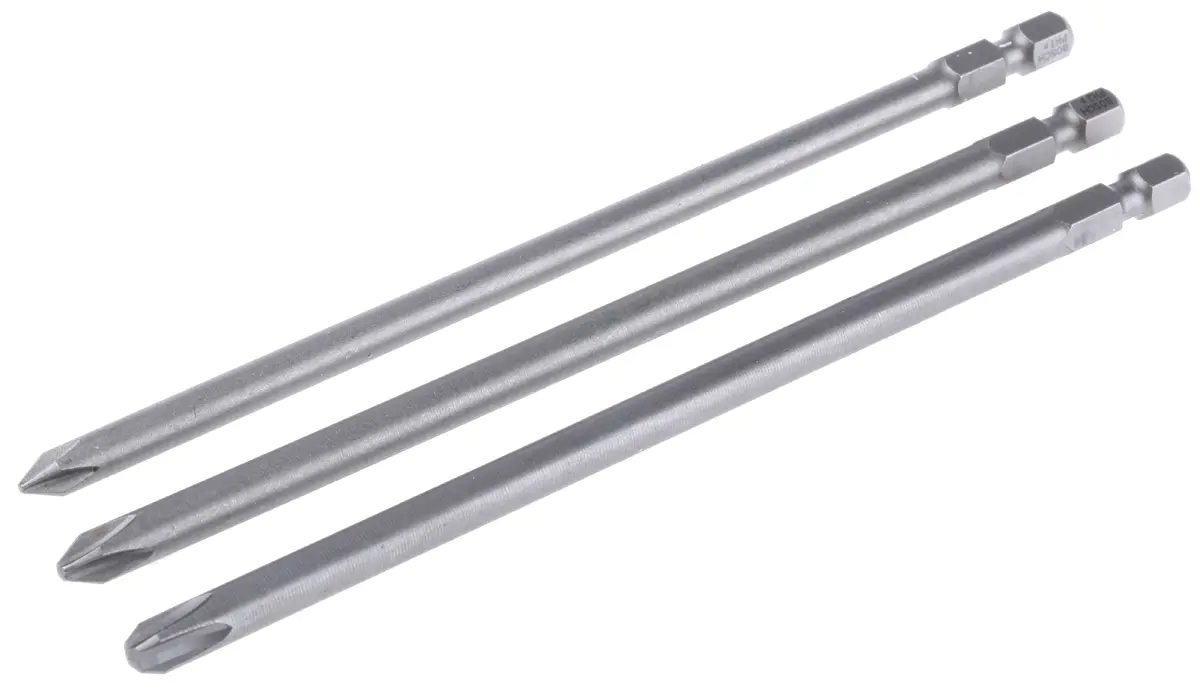Produktfoto 1 von Bosch Phillips Sechskant PZ1, PZ2, PZ3, 3-teilig