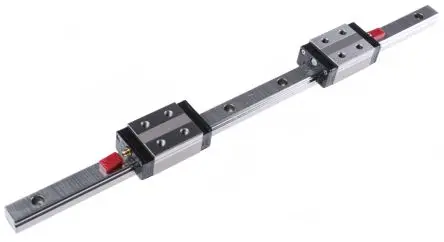 Produktfoto 1 von NSK Serie LH, Kohlenstoffstahl Linearführung 12 mm x 310 mm, Traglast 9.02 kN / 4.31 kN