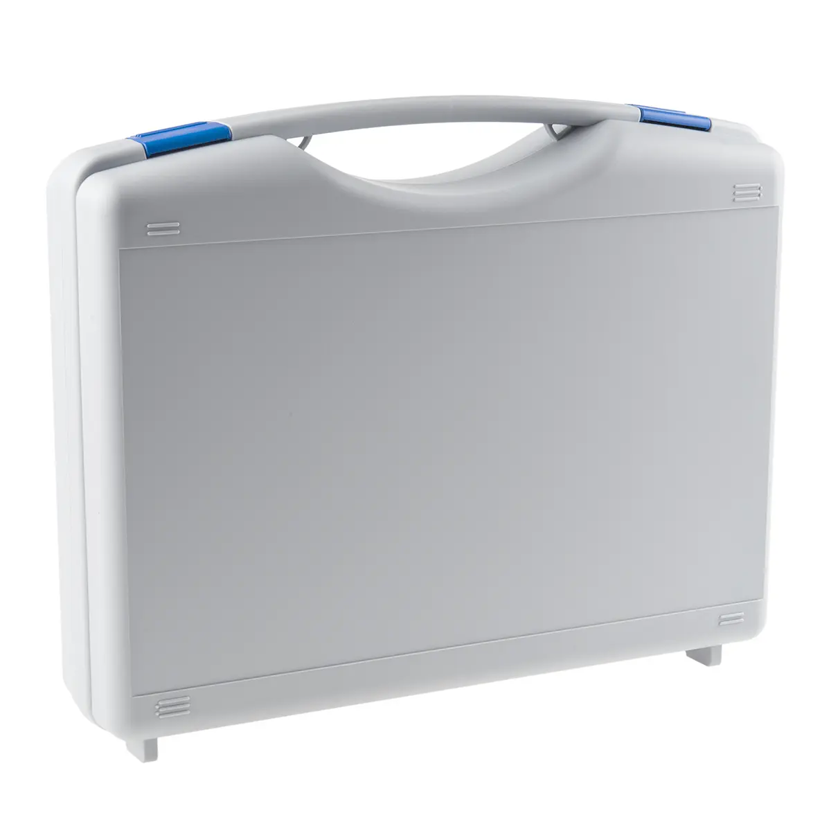Produktfoto 1 von RS PRO Polypropylen Kunststoff Transportkoffer Grau 106 mm, Außenmaße 450 mm 360 mm / Innen 97 mm / Innen 434 mm