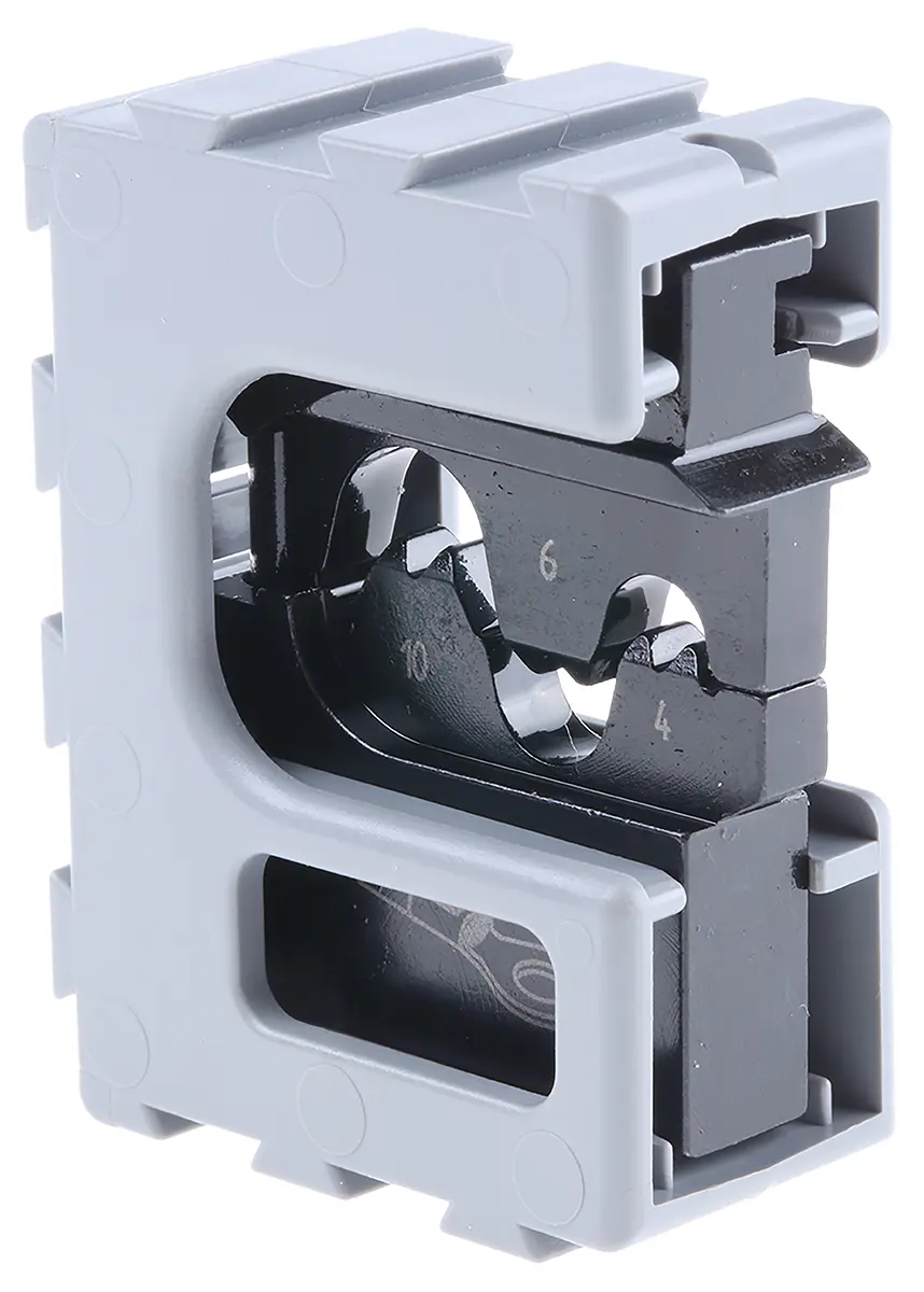 Produktfoto 1 von RS PRO MCT Crimp-Matrizensatz Schwarz