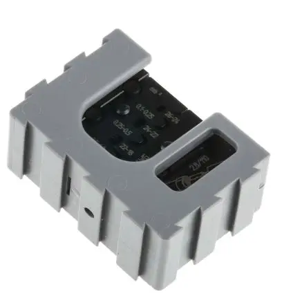 Produktfoto 1 von RS PRO MCT Crimp-Matrizensatz Schwarz, Crimpmatrize