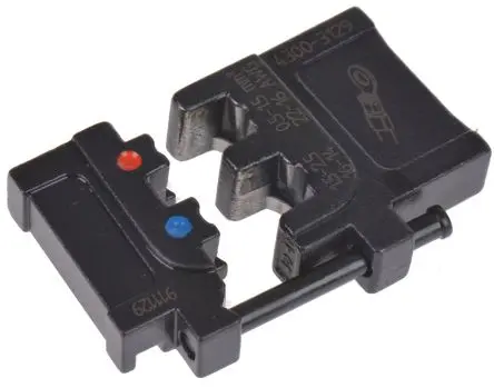 Produktfoto 1 von RS PRO MCT Crimp-Matrizensatz Schwarz, Crimpmatrize