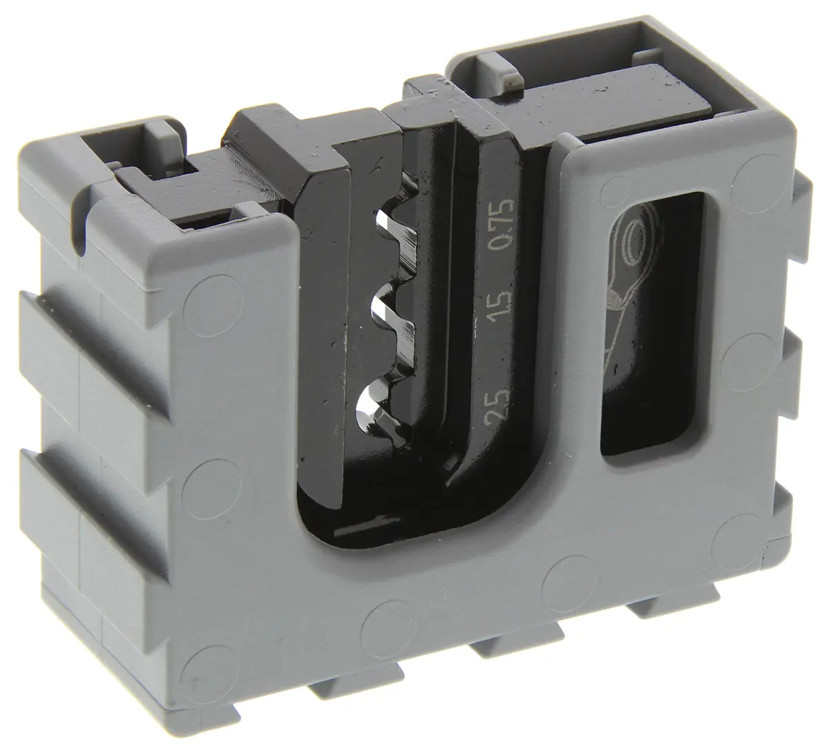Produktfoto 1 von RS PRO MCT Crimp-Matrizensatz Schwarz, Crimpmatrize