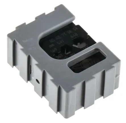 Produktfoto 1 von RS PRO MCT Crimp-Matrizensatz Schwarz, Crimpmatrize