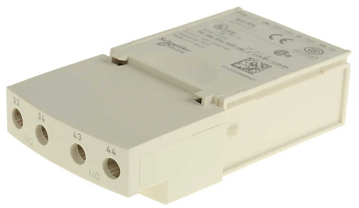 Produktfoto 1 von Schneider Electric TeSyS U Hilfskontakt 2-polig, 2 Schließer 5 A, 250V ac/dc