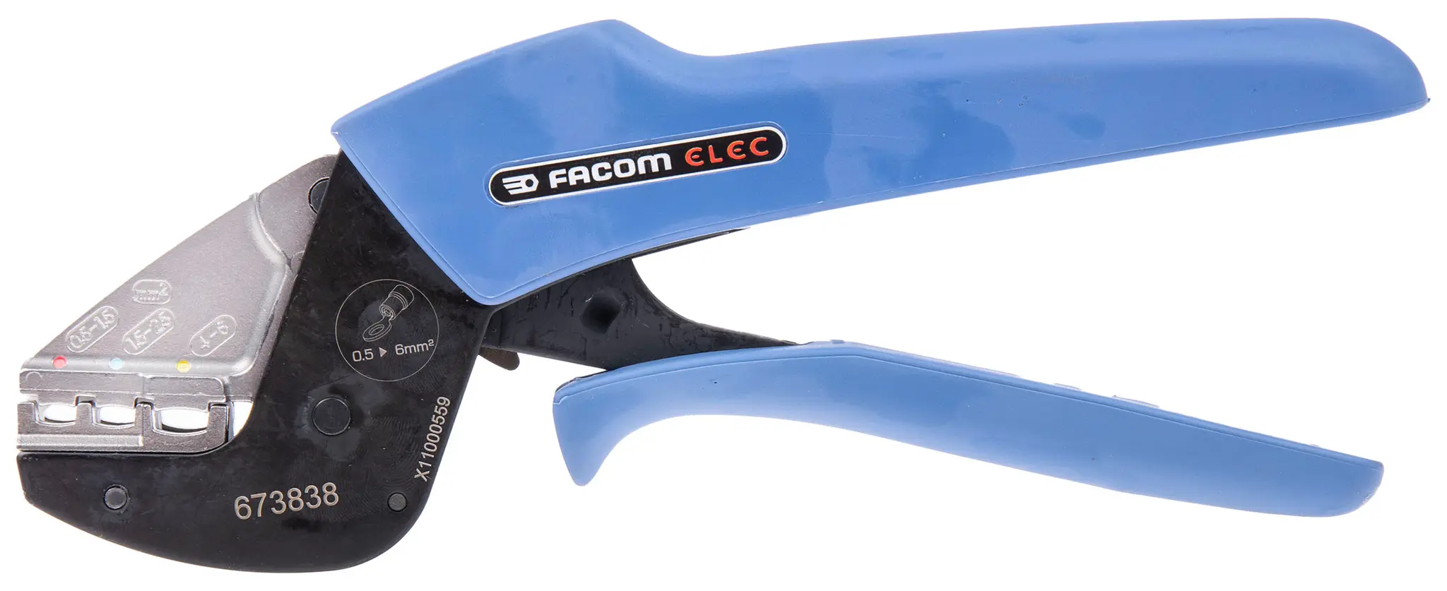 Produktfoto 1 von Facom 673838 Crimp-Werkzeug für Isolierte Klemmen, 228 mm