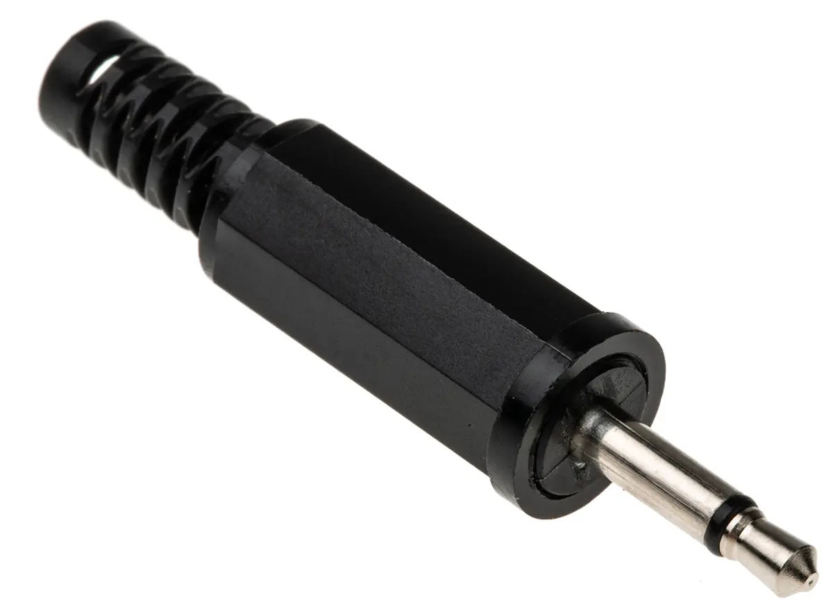 Produktfoto 1 von Lumberg Klinkenstecker 2.5 mm Gerade Kabel Stecker 1 S/W 500mA Lot