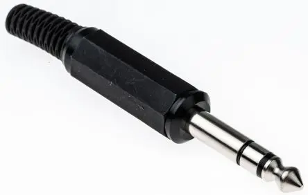 Produktfoto 1 von Lumberg Klinkenstecker 6.35 mm Gerade Kabel Stecker 1 Stereo 2A Lot