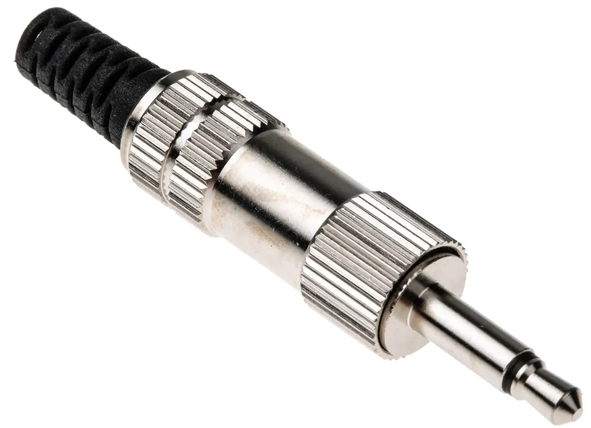 Produktfoto 1 von Lumberg Klinkenstecker 3.5 mm Gerade Kabel Stecker 4 S/W 1A Lot