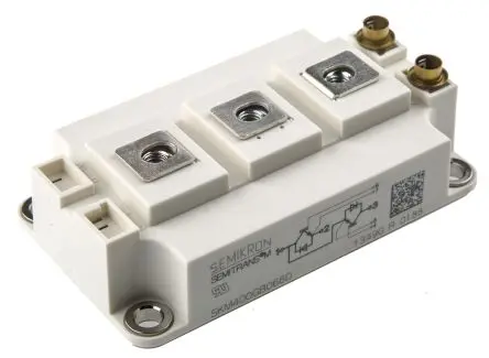 Produktfoto 1 von Semikron Danfoss IGBT-Modul / 500 A, 600 V, 7-Pin SEMITRANS Typ N-Kanal Panel