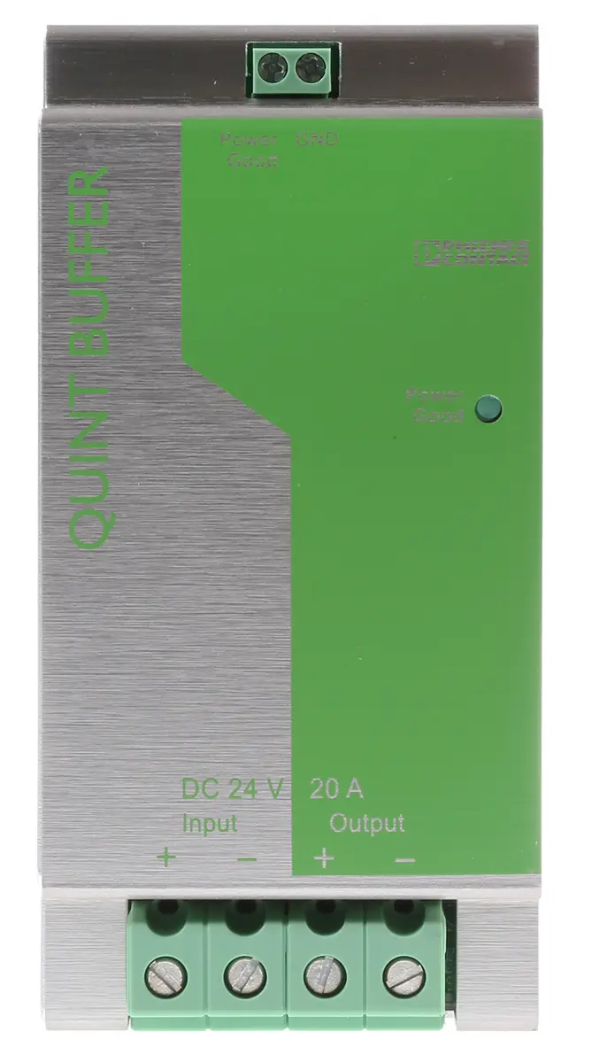 Produktfoto 1 von Phoenix Contact QUINT-BUFFER DIN-Schienen USV Stromversorgung 480W, 24V dc / 20.6A