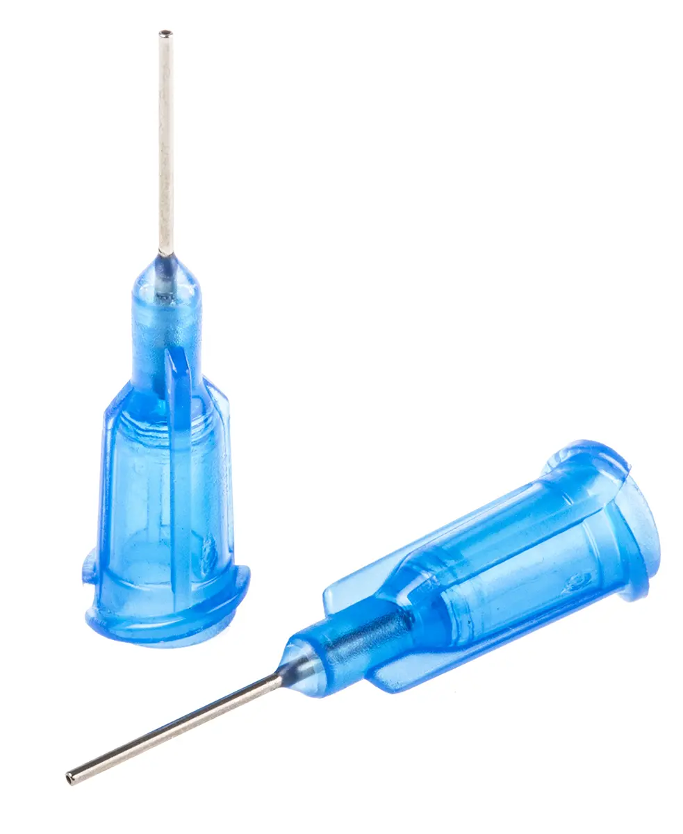 Produktfoto 1 von Metcal Dosierspitze Gerade, Blau, Größe 22, 12.7 mm, für Luer-Lock-Spritzen