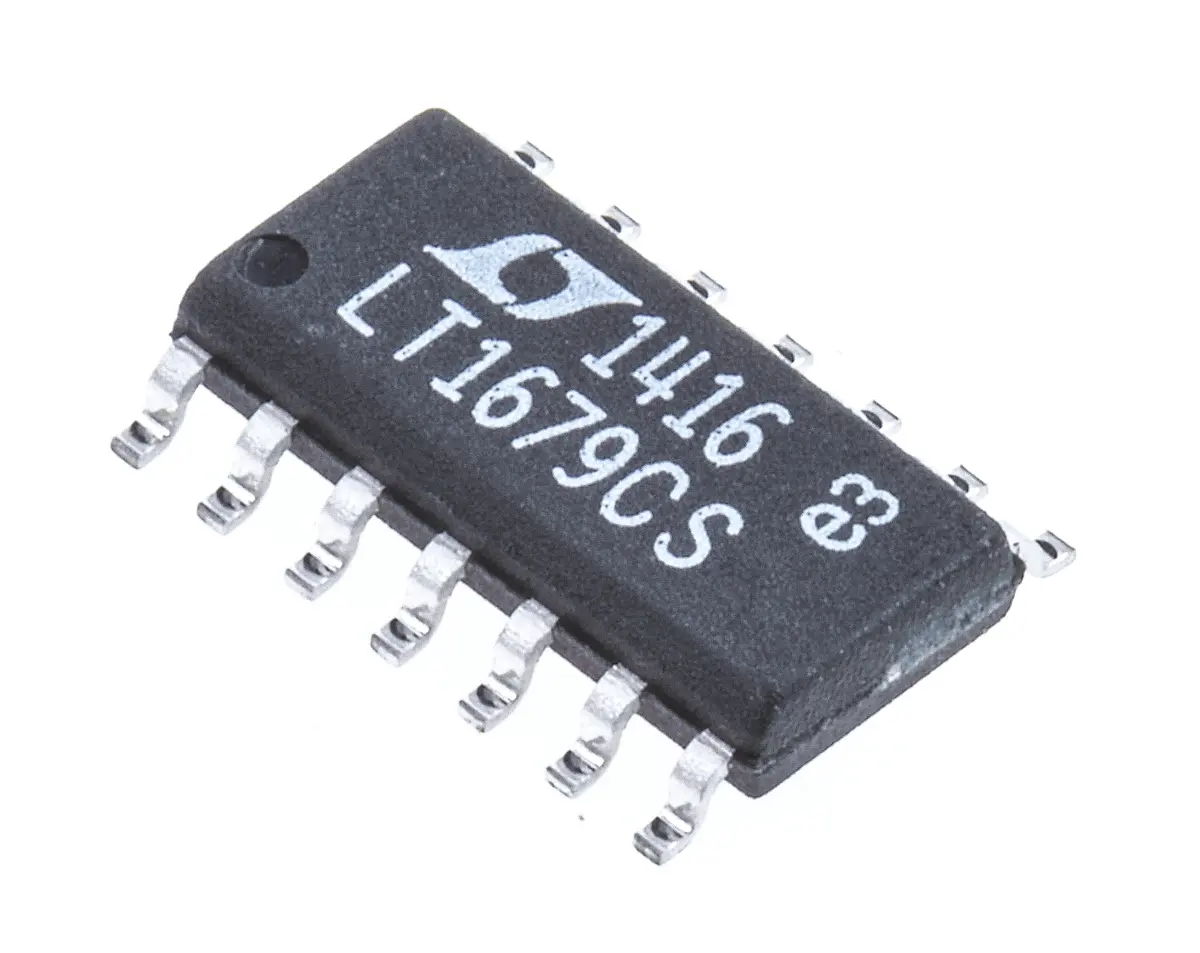 Produktfoto 1 von Analog Devices Operationsverstärker Oberfläche 20 MHz SOIC, biplor typ. 18 V, biplor typ. 3 V, 14-Pin