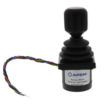APEM 9000 Joystick, 3-Achsen Passiv, 240 V ac, IP65 Griff Typ Burg