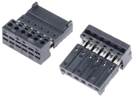Produktfoto 1 von Wurth Elektronik Autocom IDC-Steckverbinder Buchse, gewinkelt, 6-polig Kabel / 1-reihig, Raster 2.54 mm