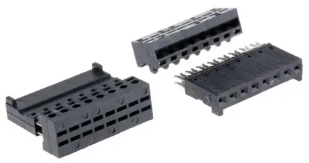 Produktfoto 1 von Wurth Elektronik Autocom IDC-Steckverbinder Buchse, gewinkelt, 8-polig Kabel / 1-reihig, Raster 2.54 mm