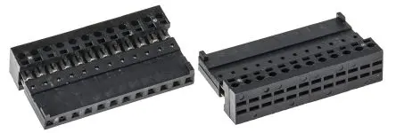 Produktfoto 1 von Wurth Elektronik Autocom IDC-Steckverbinder Buchse, gewinkelt, 12-polig Kabel / 1-reihig, Raster 2.54 mm