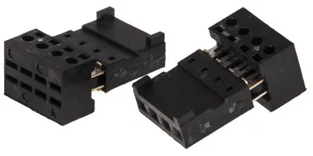 Produktfoto 1 von Wurth Elektronik Autocom IDC-Steckverbinder Buchse, gewinkelt, 4-polig Kabel / 1-reihig, Raster 2.54 mm