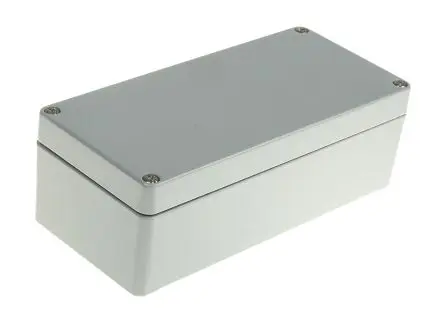 Produktfoto 1 von Rittal GA Aluminiumguss Wandanschlusskasten Grau RAL 7001 IP66, HxBxT 80 mm, 175 mm x 57 mm