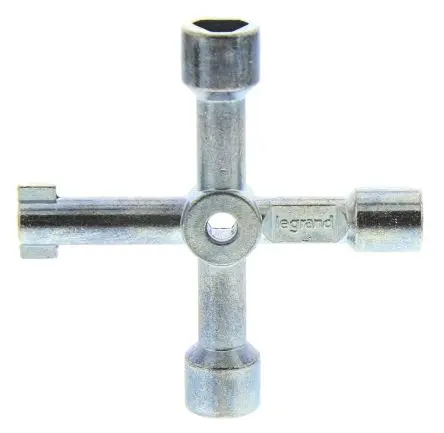 Produktfoto 1 von Legrand Mehrkopf-Kreuzschlüssel für Atlantic-Gehäuse, Marina-Gehäuse Metall