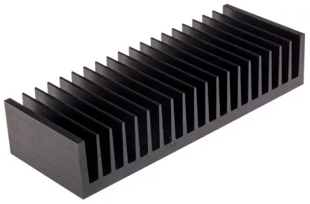 Produktfoto 1 von AAVID THERMALLOY Kühlkörper für Universelle rechteckige Alu 0.8°C/W, 75 mm x 200mm x 40 mm