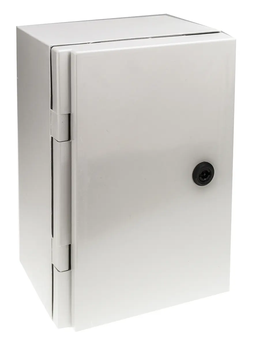 Fibox CAB P Polyester Wandanschlusskasten Grau IP66, HxBxT 315 mm, 215 mm x 170 mm