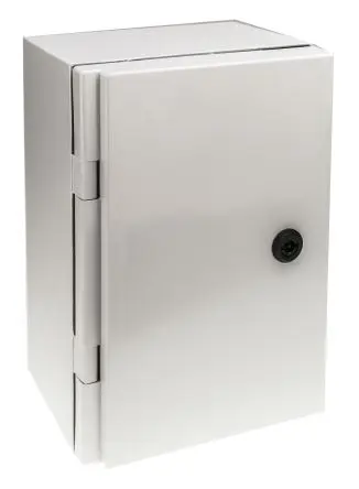 Produktfoto 1 von Fibox CAB P Polyester Wandanschlusskasten Grau IP66, HxBxT 315 mm, 215 mm x 170 mm