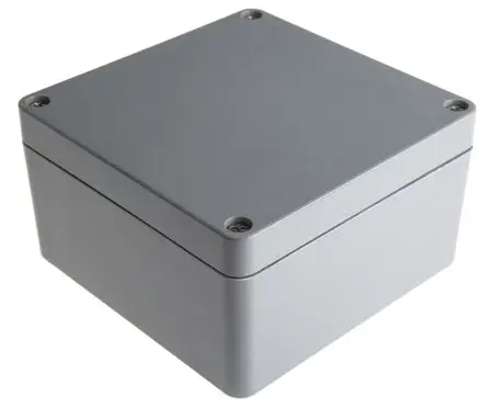 Produktfoto 1 von Fibox Euronord II; Gehäuse; Polyester; Grau; IK08 IP66, IP67 Breite 160 mm Höhe 91 mm Länge 160.5 mm