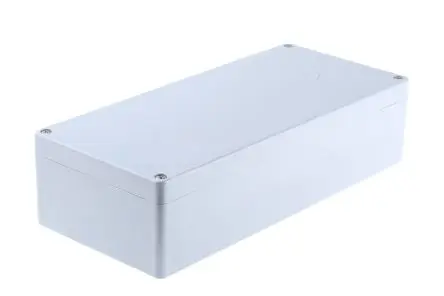 Produktfoto 1 von Fibox Euronord II; Gehäuse; Polyester; Grau; IK08 IP66, IP54 Breite 360 mm Höhe 160 mm Länge 90 mm