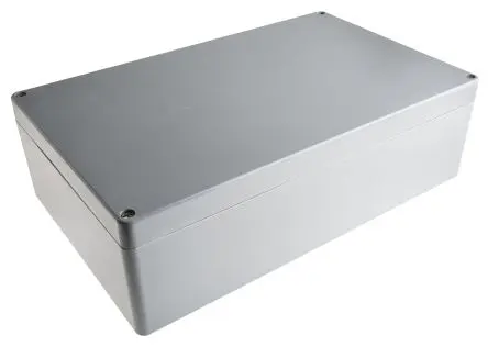 Produktfoto 1 von Fibox Euronord II; Gehäuse; Polyester; Grau; IK08 IP67, IP66 Breite 250 mm Höhe 120 mm Länge 402 mm