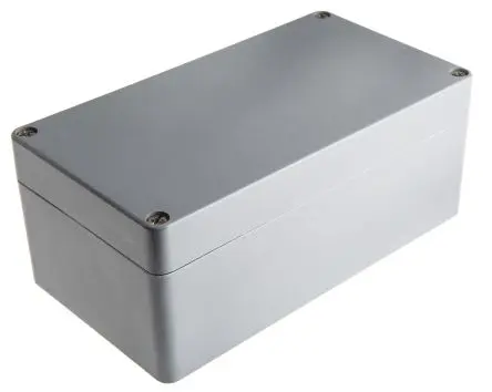 Produktfoto 1 von Fibox Euronord II; Gehäuse; Polyester; Grau; IK08 IP67, IP66 Breite 120 mm Höhe 90 mm Länge 220 mm