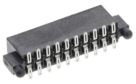 Produktfoto 1 von Samtec SFM Leiterplattenbuchse Gerade Oberfläche 20-polig / 2-reihig, Raster 1.27 mm Lot