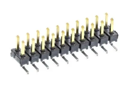 Produktfoto 1 von Samtec TMM Stiftleiste Gerade, 20-polig / 2-reihig, Raster 2 mm Raster Oberfläche, Platine-Platine, Kabel-Platine,
