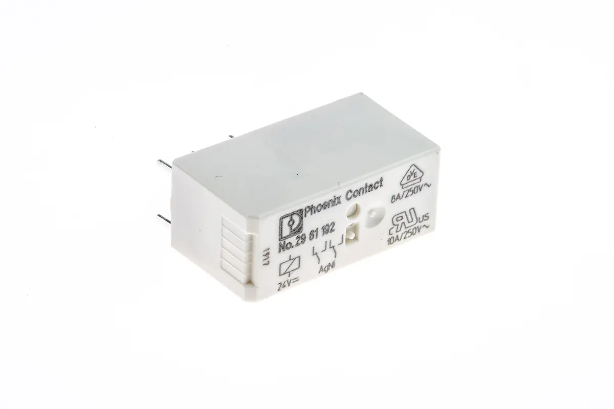 Produktfoto 1 von Phoenix Contact REL-MR- 24DC/21-21 24V dc Spule 2-poliger Wechsler Printrelais 8A 1440Ω Monostabiles Relais