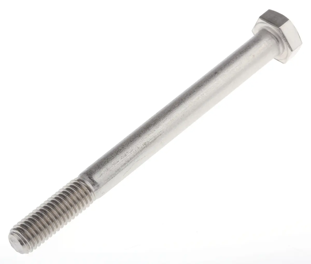 Produktfoto 1 von RS PRO M20 x 1.25 mm Sechskantschraube, Edelstahl glatt, DIN 931
