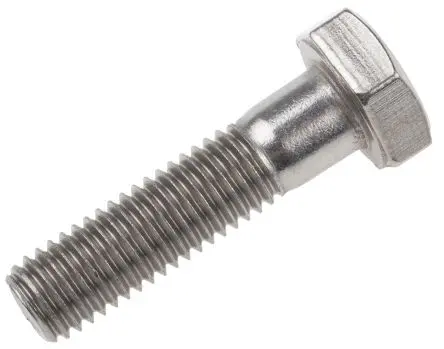 Produktfoto 1 von RS PRO M10 x 40 mm Sechskantschraube, Edelstahl glatt, DIN 931