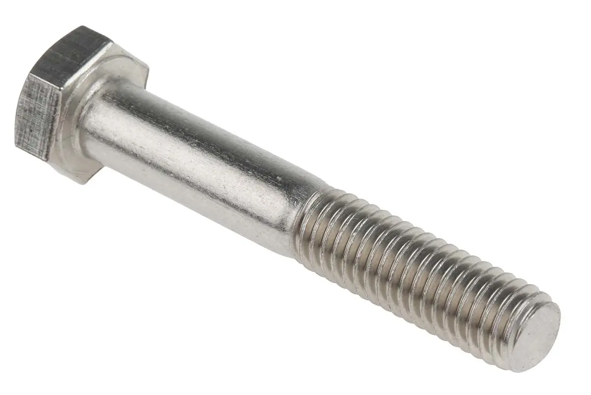 Produktfoto 1 von RS PRO M20 x 1.25 mm Sechskantschraube, Edelstahl glatt, DIN 931