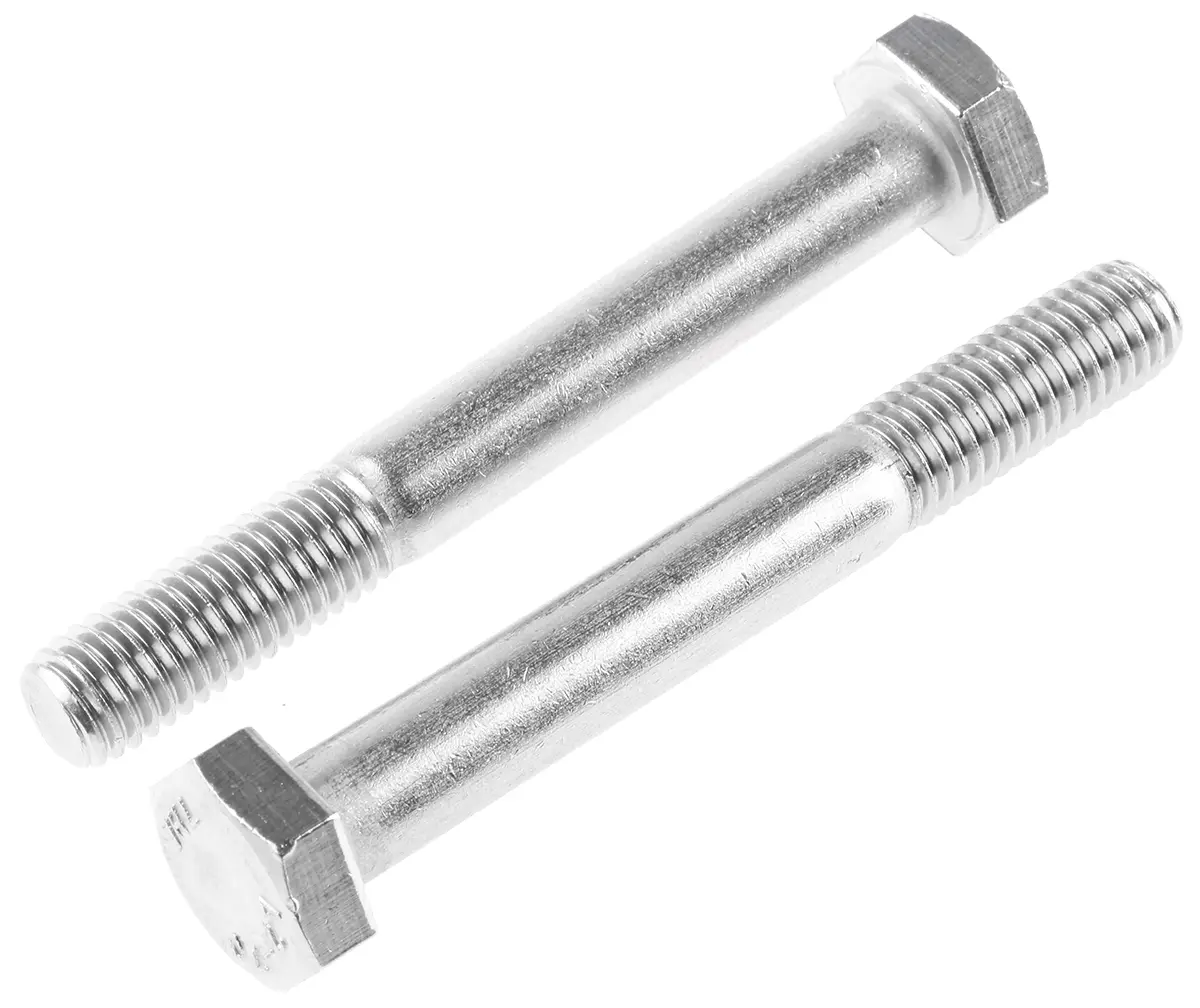 Produktfoto 1 von RS PRO M20 x 1.50 mm Sechskantschraube, Edelstahl glatt, DIN 931