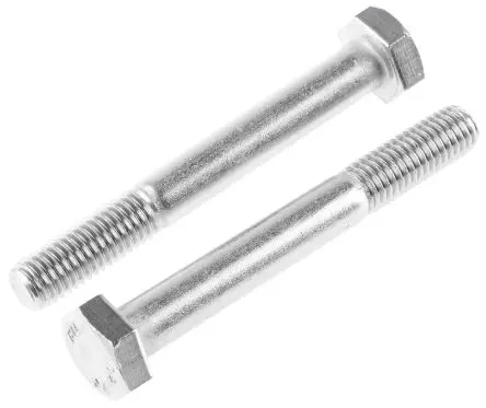 Produktfoto 1 von RS PRO M10 x 80 mm Sechskantschraube, Edelstahl glatt, DIN 931