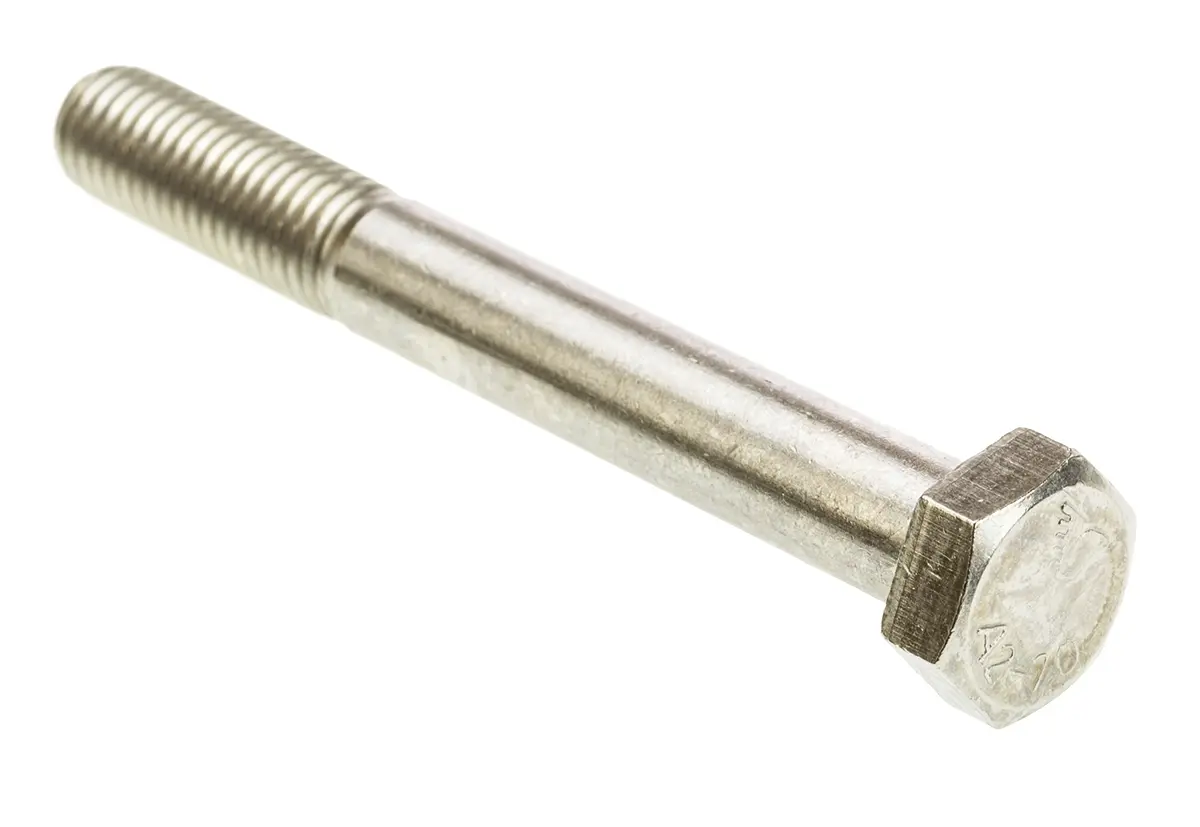 RS PRO M20 x 1.75 mm Sechskantschraube, Edelstahl glatt, DIN 931