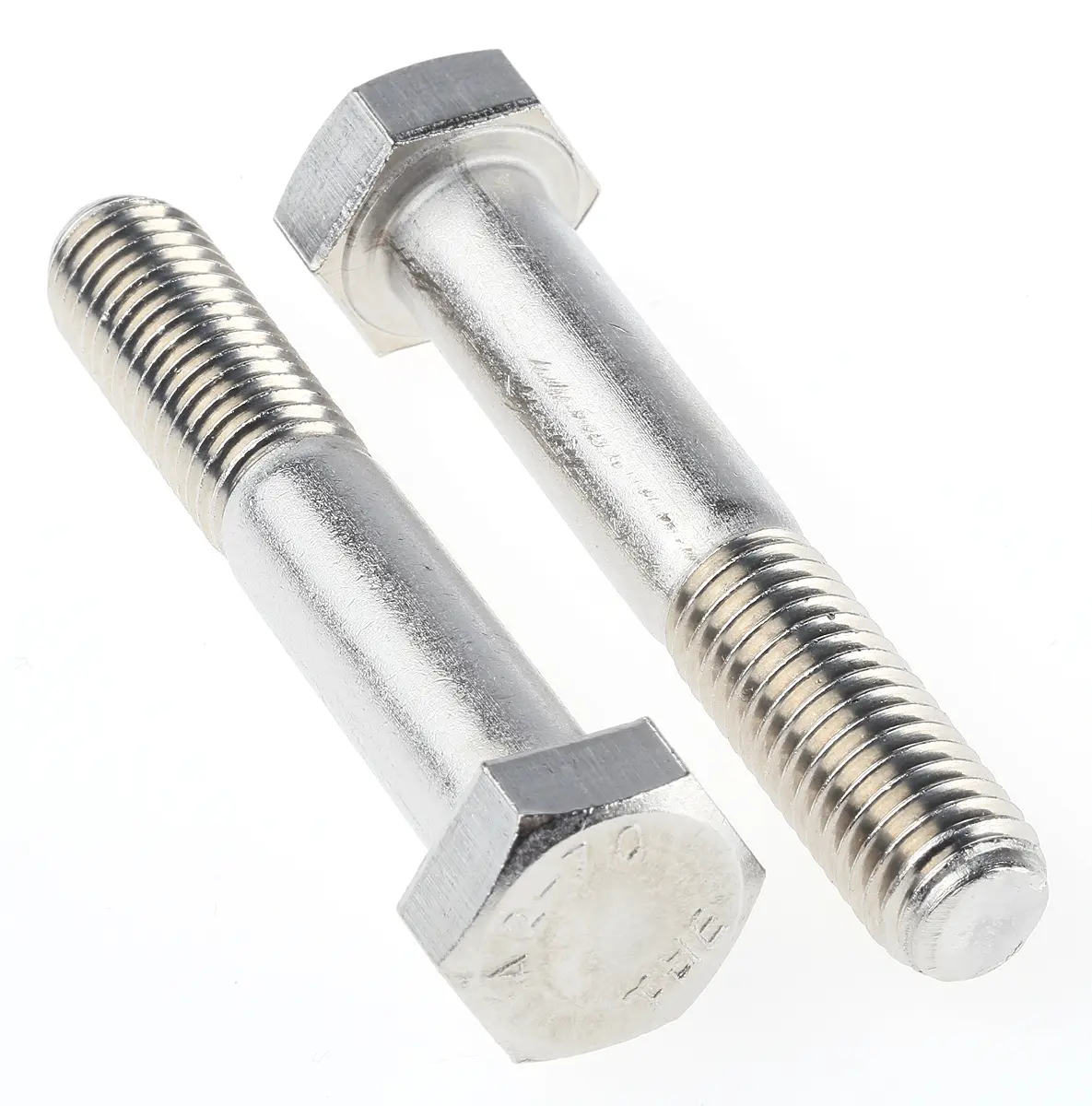 Produktfoto 1 von RS PRO M20 x 1.75 mm Sechskantschraube, Edelstahl glatt, DIN 931